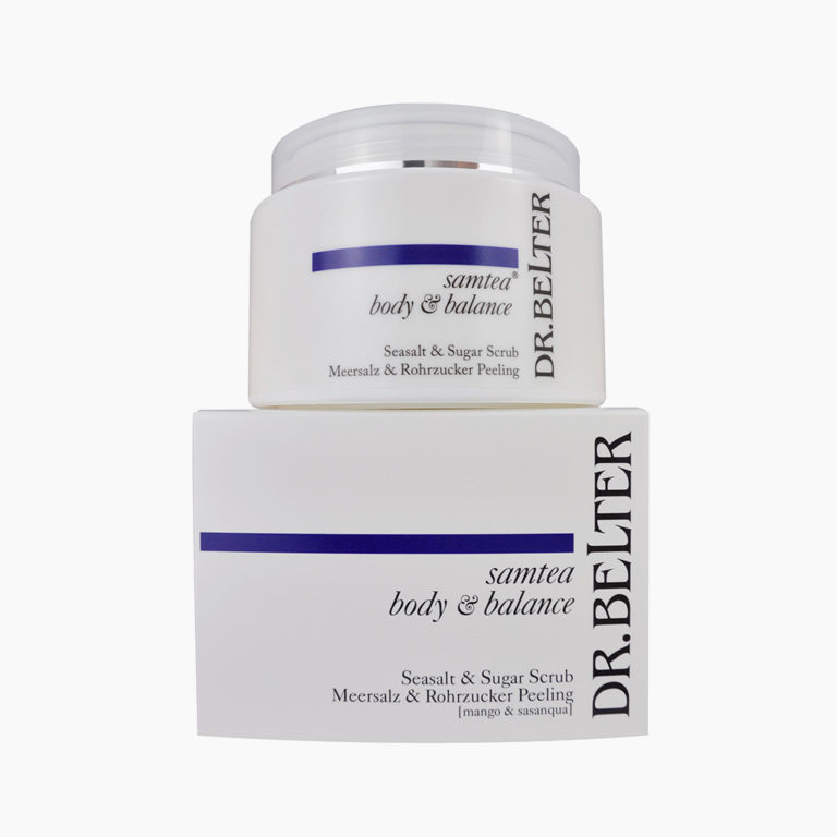 »Samtea®« [Seasalt & Sugar Scrub] - DR.BELTER® COSMETIC Soins naturels ...